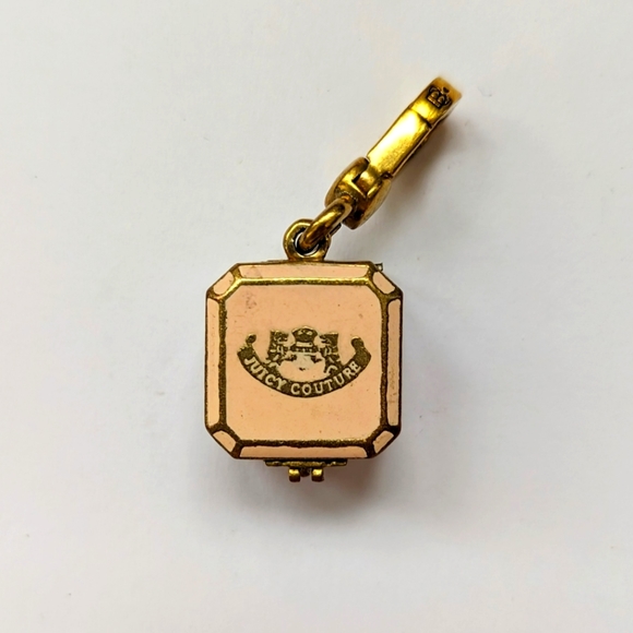 Vintage Juicy Couture jewellery box with heart clear stone - Picture 4 of 4